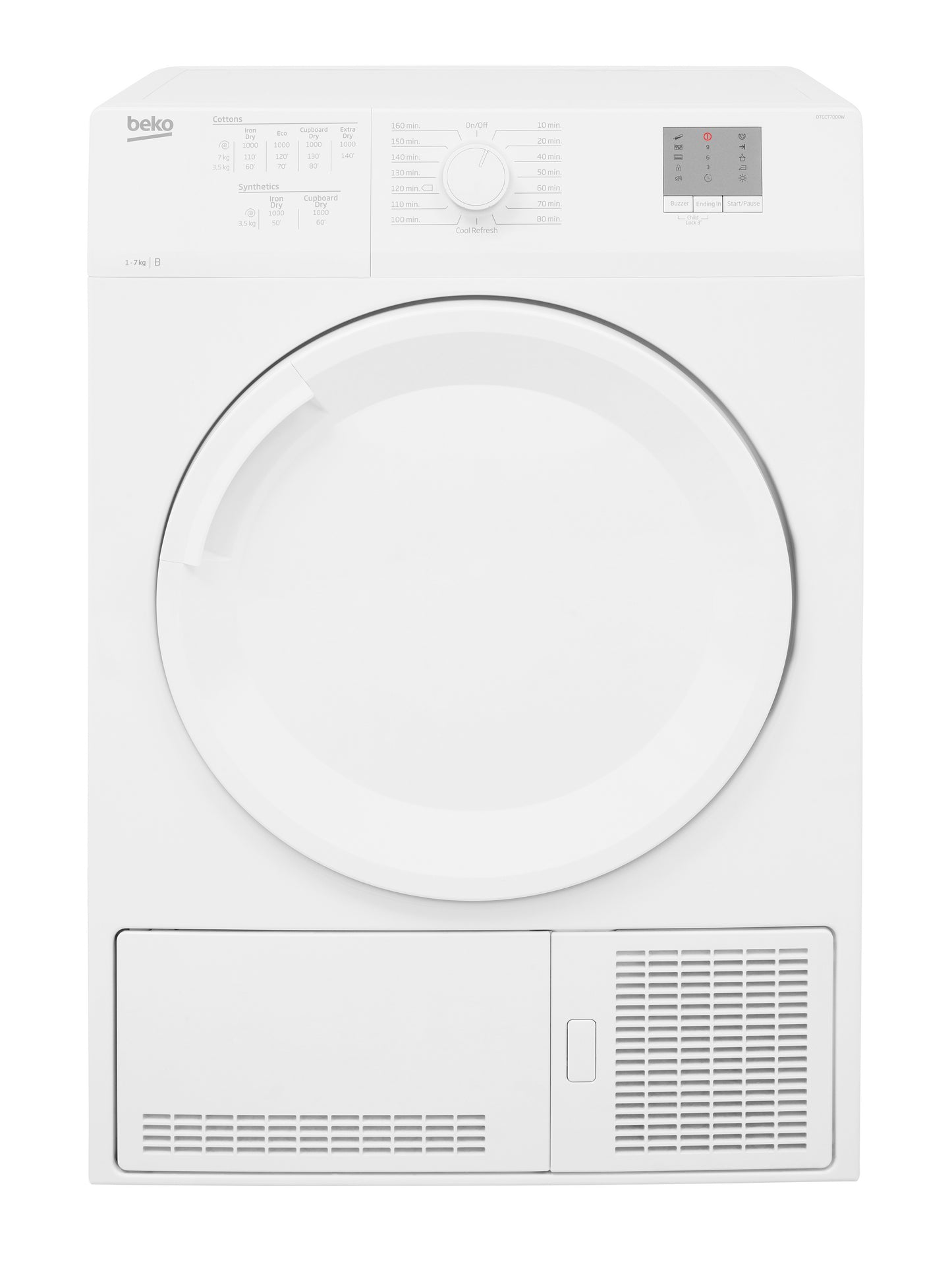 WDC-BEK-DTGCT7000W-R image 1